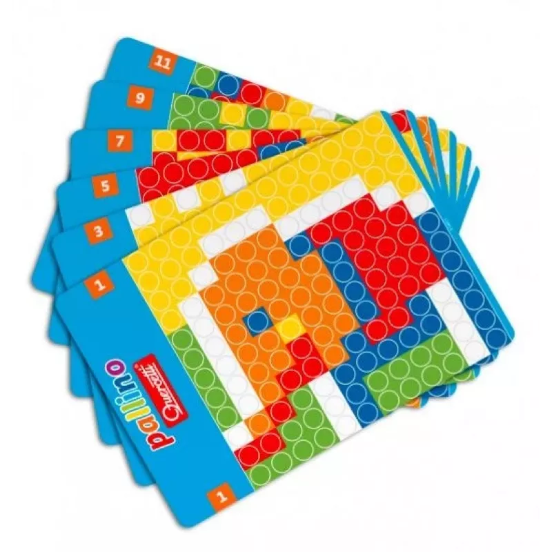 Brinquedo de construção educativo Dante Quercetti 01020 para crianças dos 4 aos 8 anos, multicolor