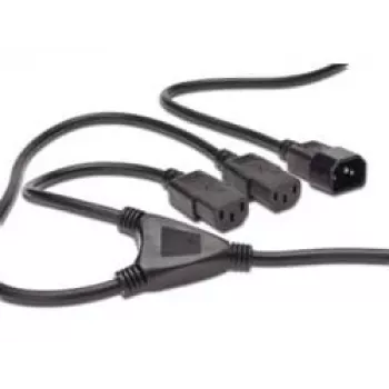 Digitus ASSMANN - Distribuidor de energia (250 V CA) - IEC 320 EN 60320 C14 - IEC 320 EN 60320 C13 - 1.7 m - moldado - Preto (AK-440400-017-S)
