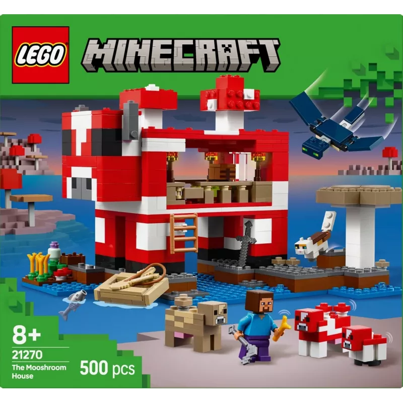 LEGO MINECRAFT 21270 A casa do Mooshroom