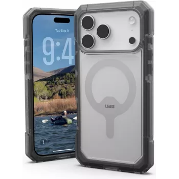 UAG Urban Armor Gear Trooper MagSafe capa | Apple iPhone 17 Pro Max | Ash (cinzento)/transparente | 114522114G31 (114522114G31)