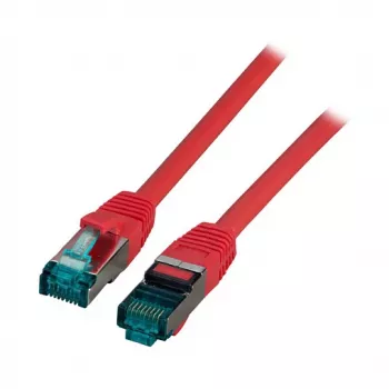 Cabo de rede EFB-Elektronik RJ45 Cat.6A S/FTP LSZH Vermelho 0,5m Fabricante: EFB Elektronik (MK6001.0,5R)
