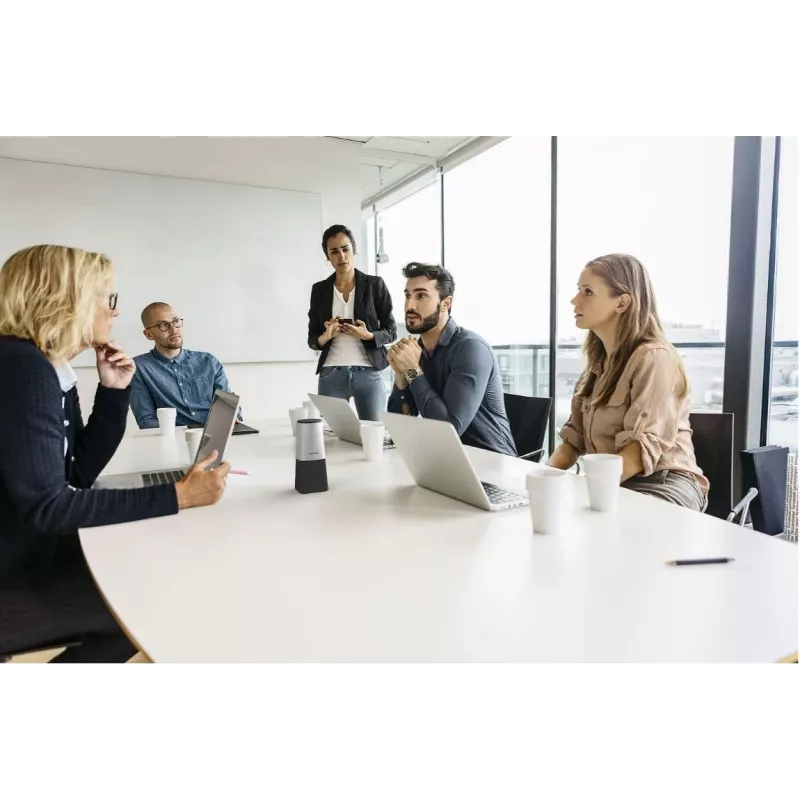 Philips PSE0540 Smart Meeting microfone de conferência portátil, USB-C, preto/prateado