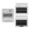 Contador de energia eletrónico trifásico QOLTEC 50900 400V LCD 4P