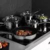 Conjunto de panelas Russell Hobbs BW06572EU72 — 5 peças em aço inoxidável