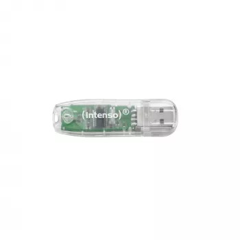 MEMORY DRIVE FLASH USB2 32GB/TRANSPARENTE 3502480 INTENSO