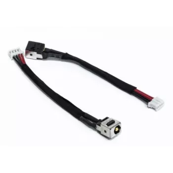 Conector de alimentação com cabo, LENOVO Ideapad Y450