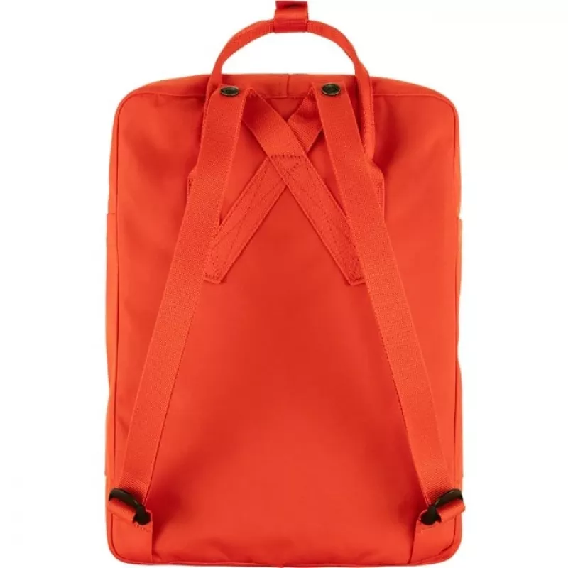 Mochila Fjällräven Re-Kånken laranja poliéster reciclado 270x130x380mm