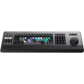 Blackmagic Design BMD-DV/RES/BBPNLMLEKB Teclado QWERTY Preto - Cinzento (BM-DV/RES/BBPNLMLEKB-LIC)