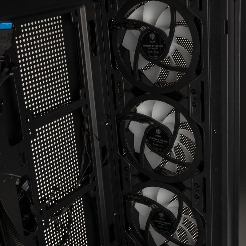 Caixa de computador Kolink UNITY MESHBAY ARGB Midi Tower preto