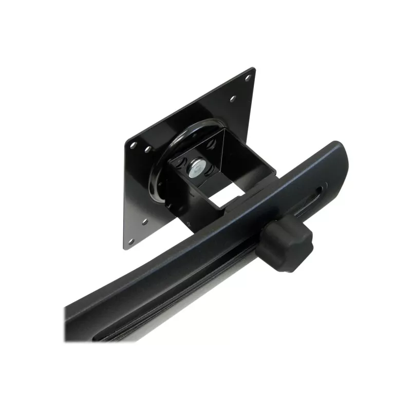 Ergotron DS100 – base – horizontal – para 2 ecrãs LCD – alumínio, aço – preto – tamanho do ecrã: até 61 cm (até 24 polegadas)