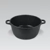 Panela com tampa Maestro MR-4620C 20 cm 2,1 l preta