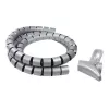 Abraçadeira para cabos LogiLink KAB0014 prateado 1500 mm