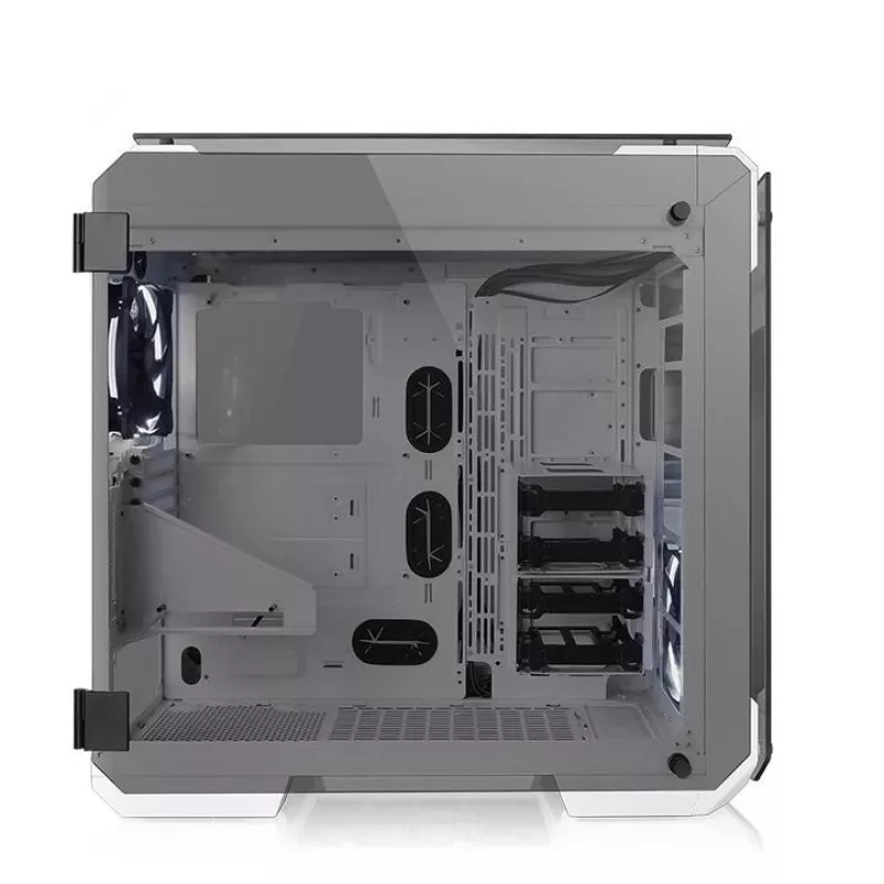 Caixa View 71 Riing Tempered Glass E-ATX Full Tower - Snow Edition