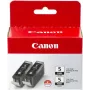 Tinteiro Canon PGI-5BK original tinta pigmentada preta embalagem múltipla