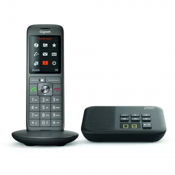 Telefone DECT Gigaset CL660A antracite preto