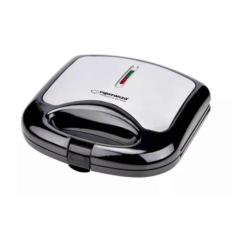 Esperanza ASIAGO máquina de sandes 1000 W preto, branco