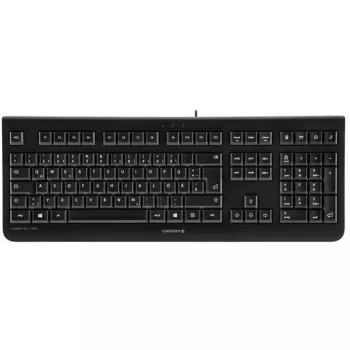 Teclado CHERRY KC 1000 Escritório USB QWERTY espanhol preto