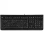 Teclado CHERRY KC 1000 Escritório USB QWERTY espanhol preto