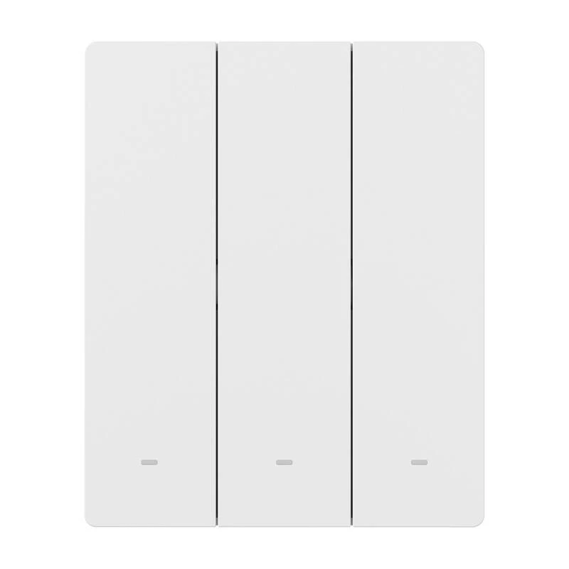 Interruptor de parede inteligente WiFi Sonoff M5-3C-80W 3 canais para moldura