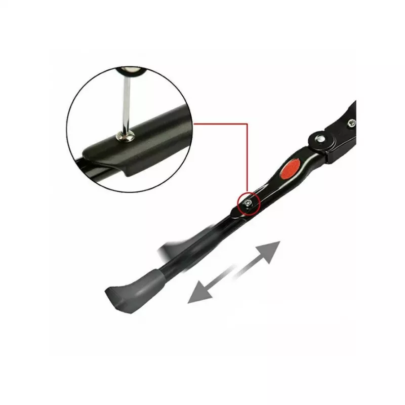 Suporte de bicicleta Extralink, descanso lateral ajustável