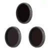 Filtros para câmara DJI Osmo Action conjunto de filtros ND preto ND8 ND16 ND32