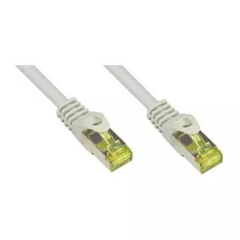 Cabo de rede Alcasa 15 m RJ-45 Cat7 cinzento