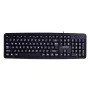 Esperanza EK129 teclado USB QWERTY UK inglês preto
