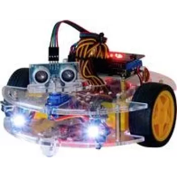 Joy-it robô Micro:Bit JoyCar aparelho montado MB-Joy-Car-set4 (MB-Joy-Car-set4)