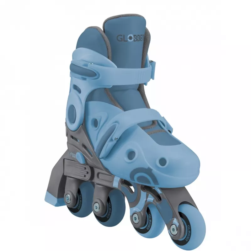 Patins de aprendizagem 2 em 1 Gr. 30-33, patins inline azul