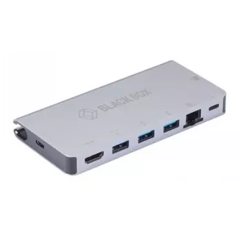 Caixa preta estação de acoplamento USB C - pacote Displayport