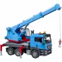 BRUDER MAN TGS Camião grua Azul ABS 03771
