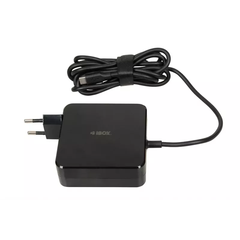 iBOX IUZ100TC carregador universal para portátil, USB-C Power Delivery 100 W, chip E-mark