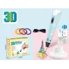 Caneta 3D, conjunto de filamento com cabo de alimentação USB