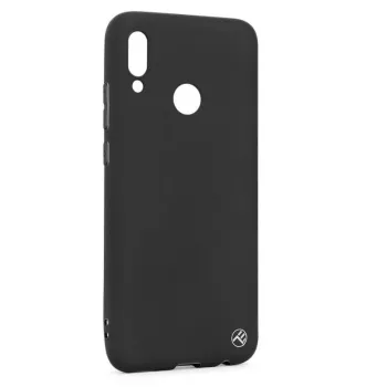 Capa de telemóvel Tellur para Huawei Y9 2019 — silicone mate, preto