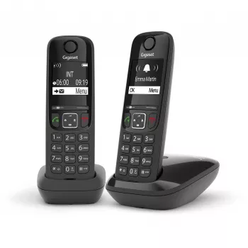 Gigaset AS690 Duo preto int.