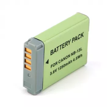 Bateria de câmara recarregável extra digital NB-13L 3,6V 1250mAh