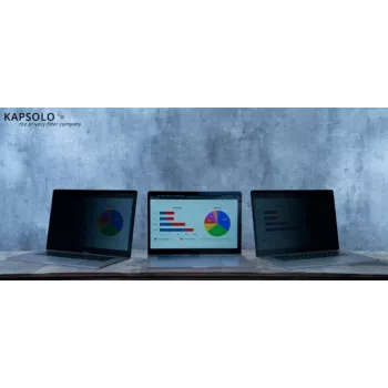 Kapsolo Filtro de privacidade de 2 vias KAP12694 para proteção de ecrã bilateral