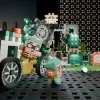 Blocos de construção MARIOINEX Mini Waffle City Assalto ao Banco, 148 peças