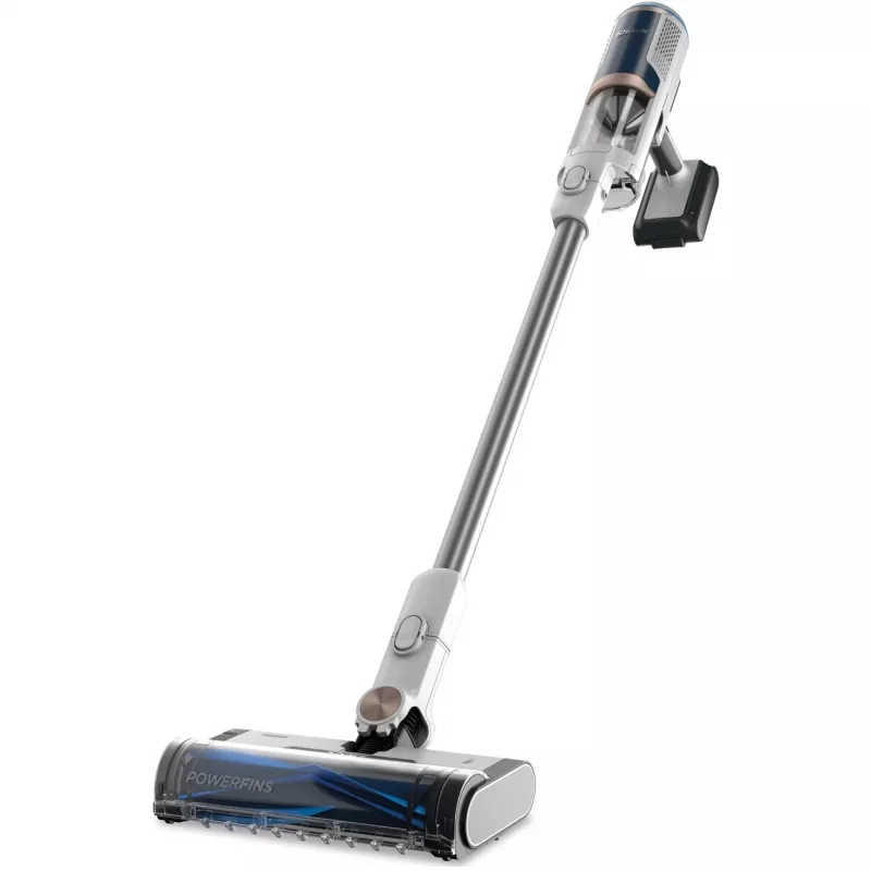 Sharkclean BU3521EU aspirador vertical/escova elétrica aspirador vertical 2-em-1 bateria a seco sem saco 21,6 W azul, branco