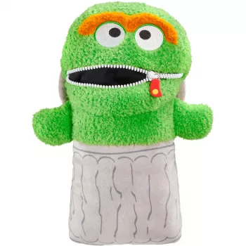 Peluche Schmidt Spiele Sesamstraße Oskar, brinquedo macio de personagem de tecido