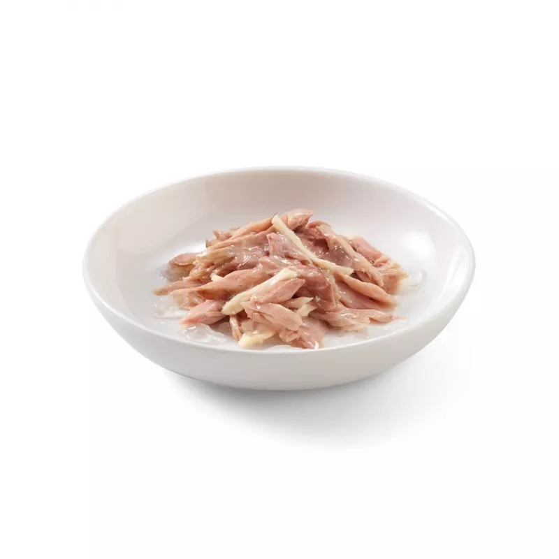 SCHESIR Atum com Frango em Gelatina - Alimento húmido para gatos - 85 g
