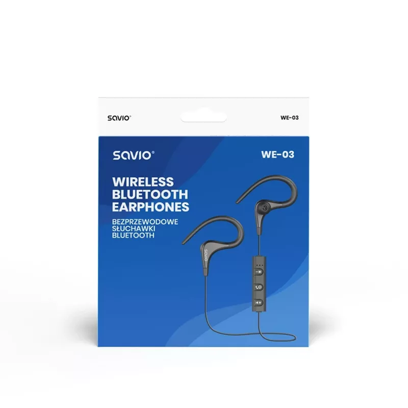 Auscultadores Bluetooth sem fios Savio WE-03