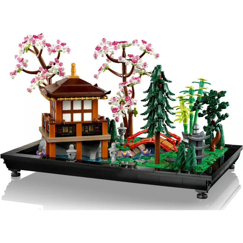 Conjunto de construção LEGO ICONS 10315 Jardim Zen, 1363 peças, 18+, dimensões 210×320×200 mm, peso 4,19 kg