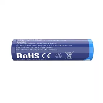 Pilha 18650 3,6V Li-ion 3300 mAh com proteção