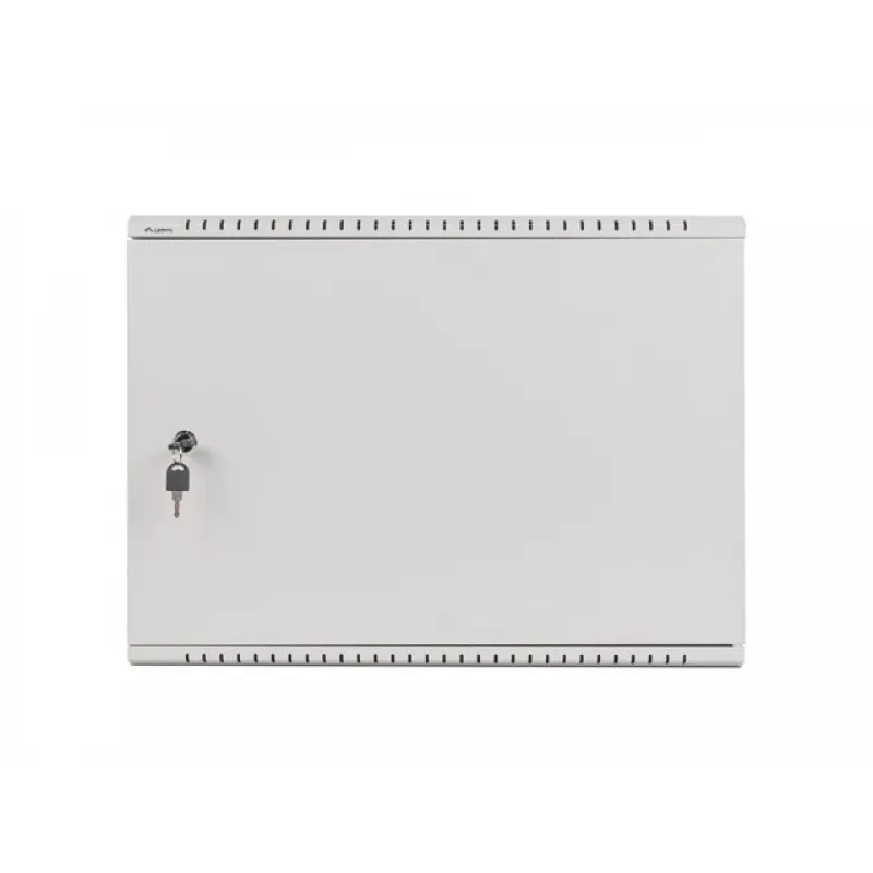 Armário rack 19 polegadas Lanberg 4U+3U 540x200mm, perfil baixo, montagem na parede, cinzento