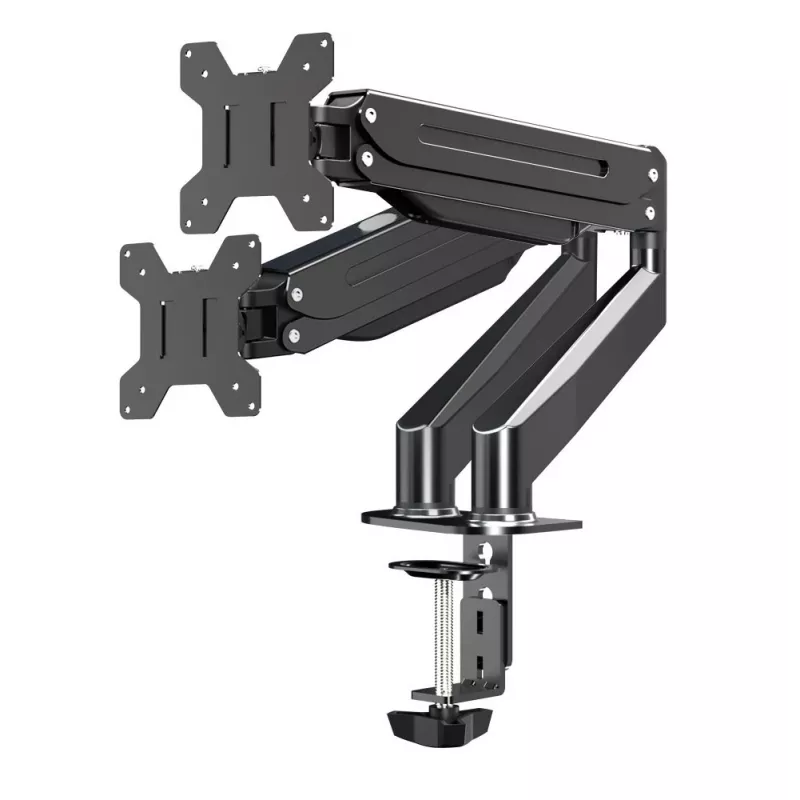 Suporte de secretária para monitor Esperanza ERW020 27 polegadas preto regulável em altura