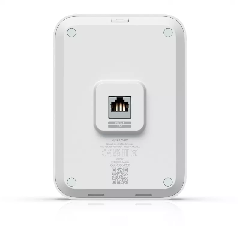 Ubiquiti U7 In-Wall 4300 Mbit/s Branco Power over Ethernet (PoE)