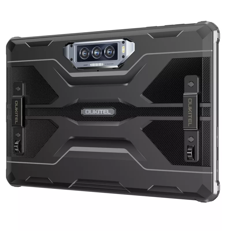 Tablet robusto Oukitel RT8 6/256GB preto 20000 mAh sem carregador