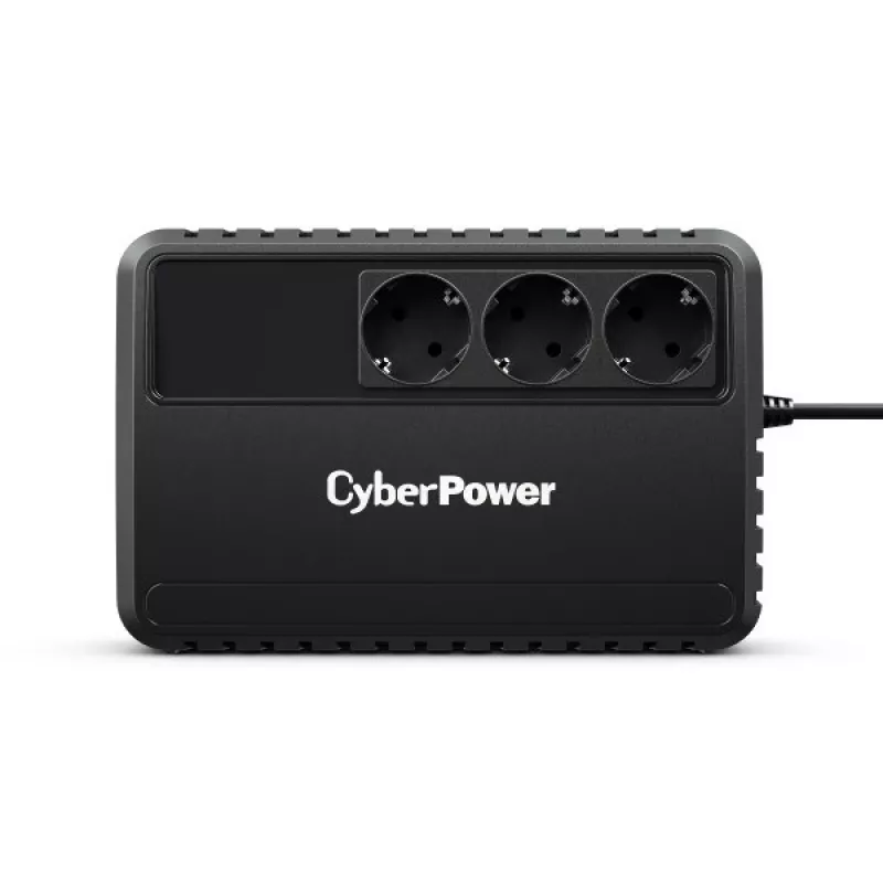 CyberPower BU650EG-FR UPS de linha interativa 650 VA (0,65 kVA) / 360 W, AVR, 3 x tomadas FR tipo E
