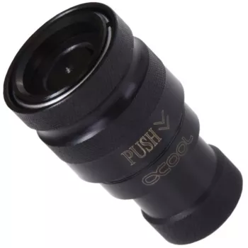 Eiszapfen quick release Coupling G1/4 IG - Deep Preto (preto (mate))